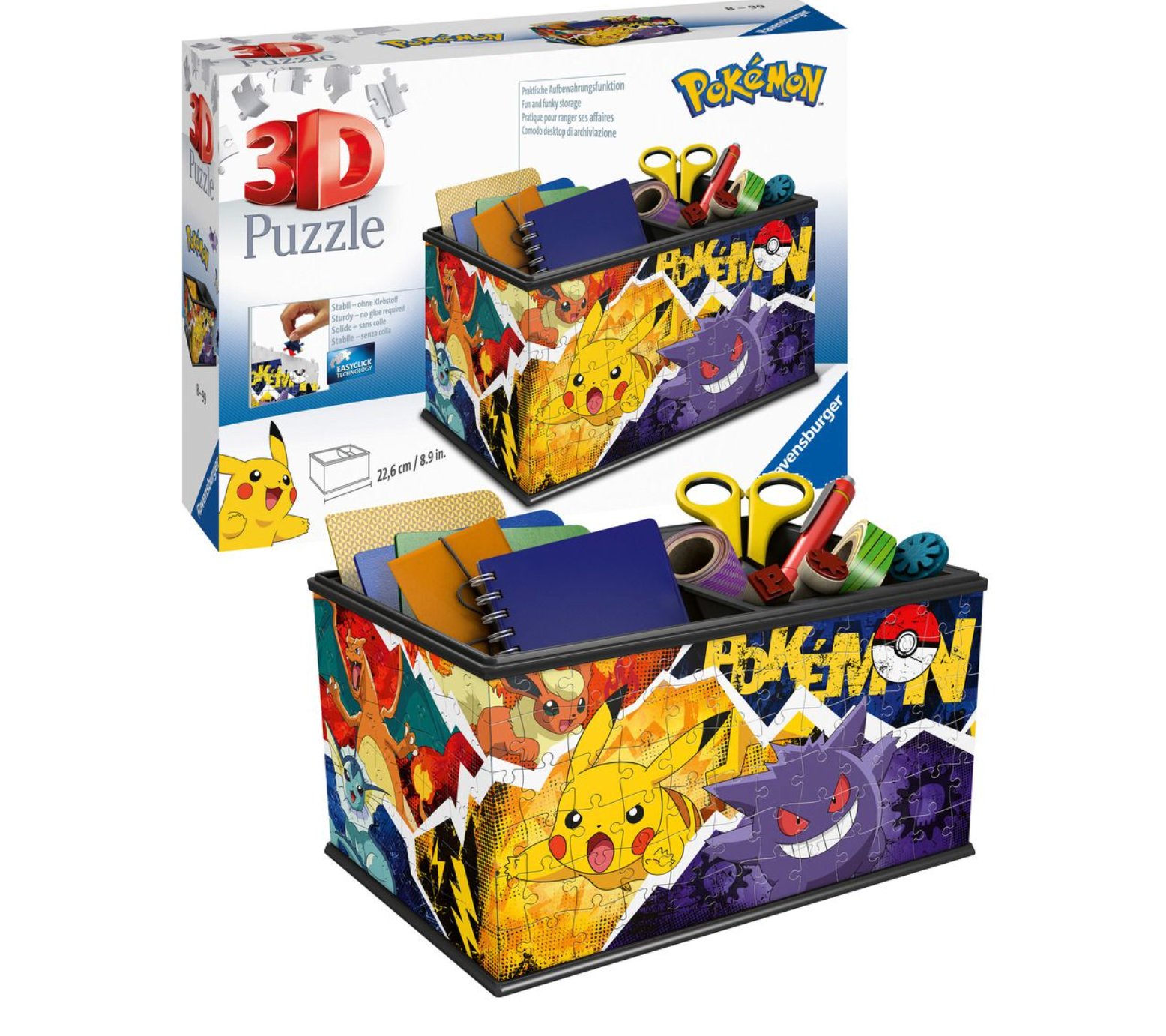 Pokemon Storage Box 216 Piece 3D Puzzle