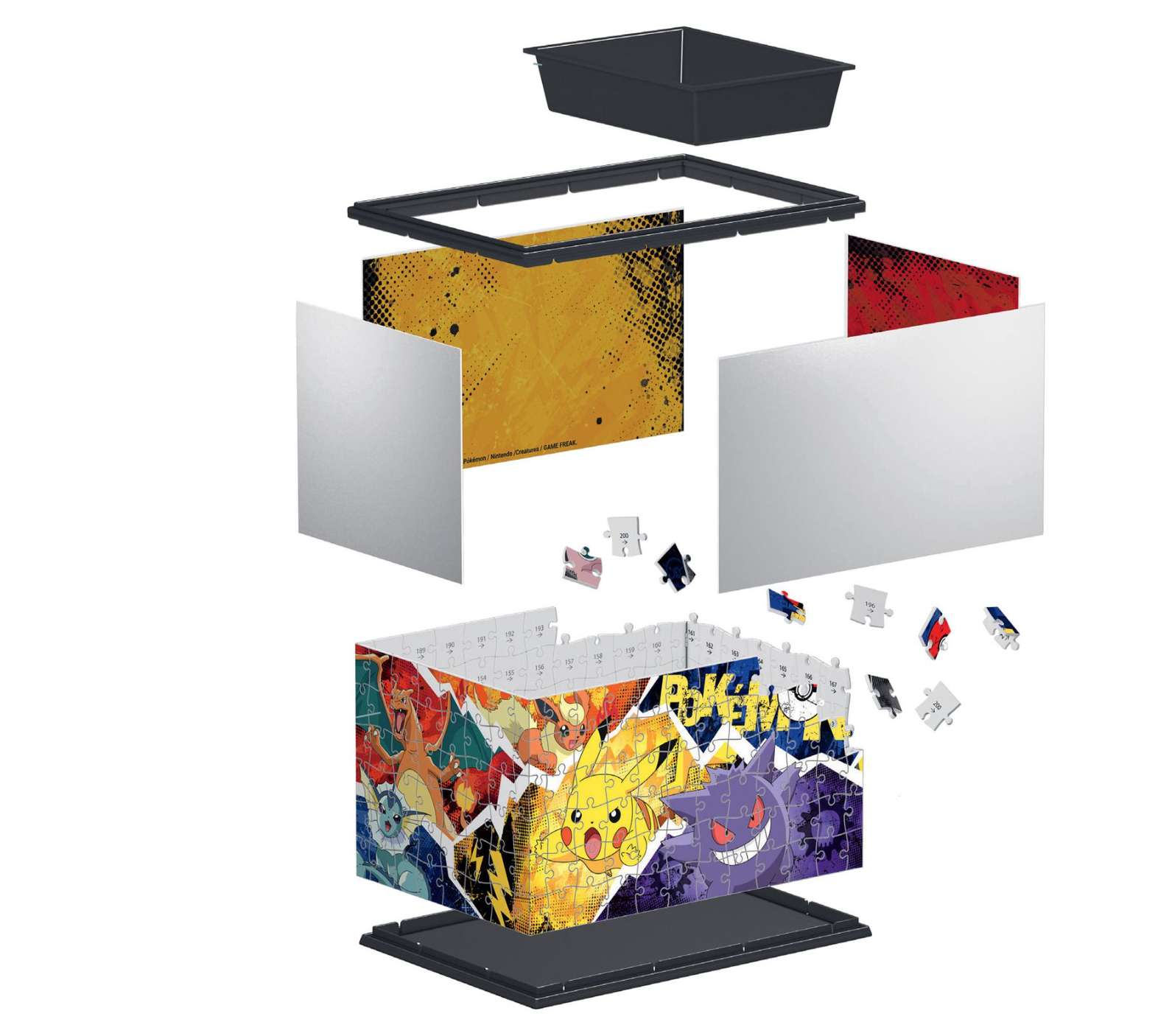 Pokemon Storage Box 216 Piece 3D Puzzle