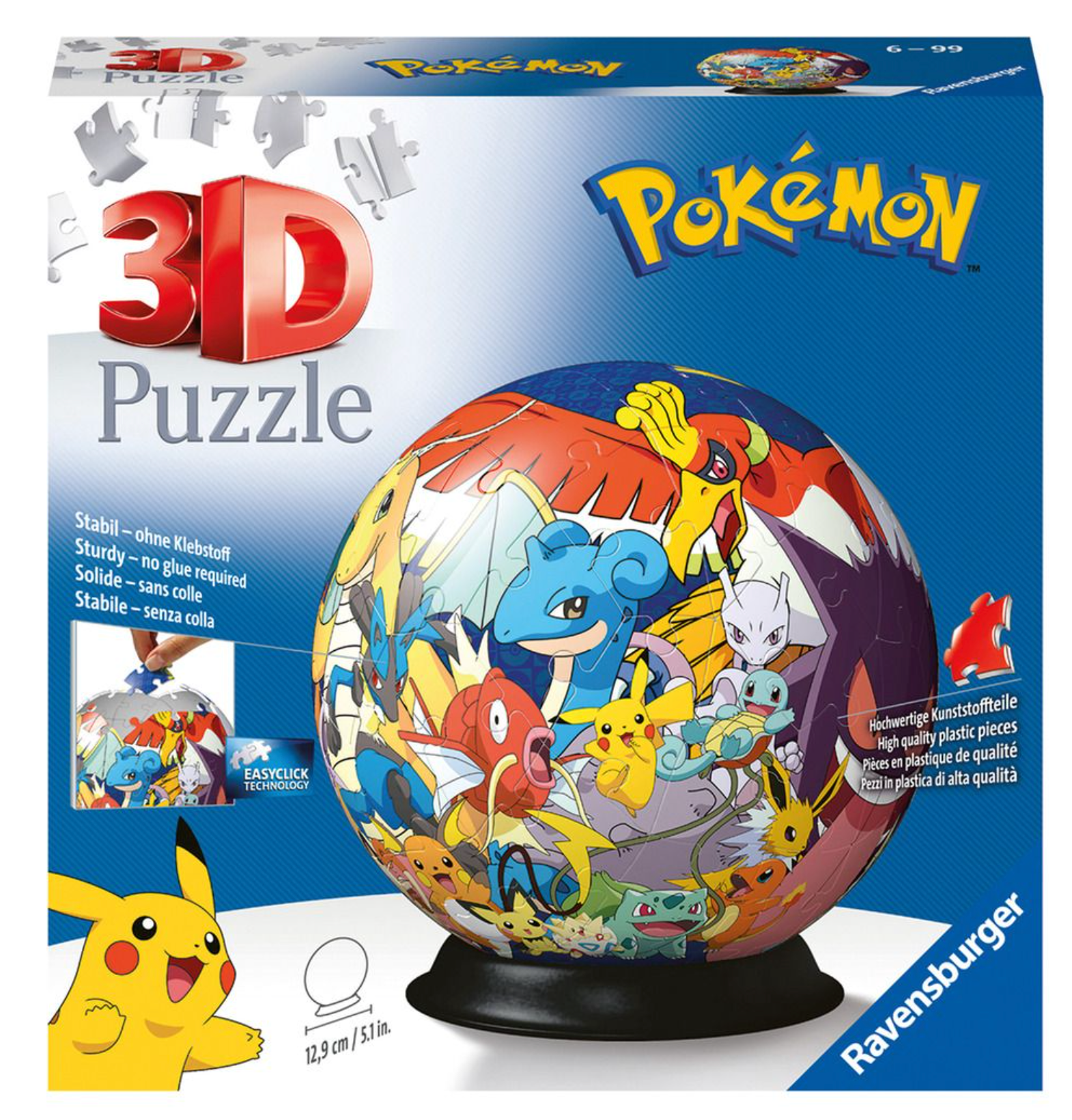 Pokemon 72 Piece 3D Puzzle (Ho-oH)