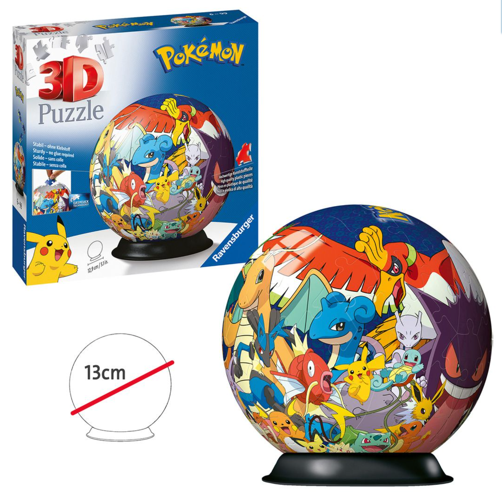 Pokemon 72 Piece 3D Puzzle (Ho-oH)