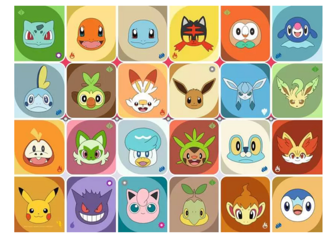 Pokemon 100 Piece XXL Jigsaw Puzzle