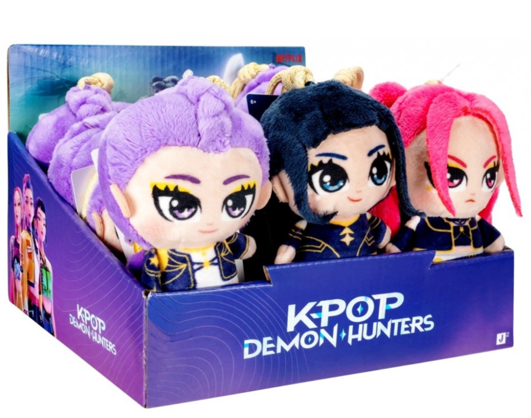 KPop Demon Hunters 4-inch Plush Bag Clip