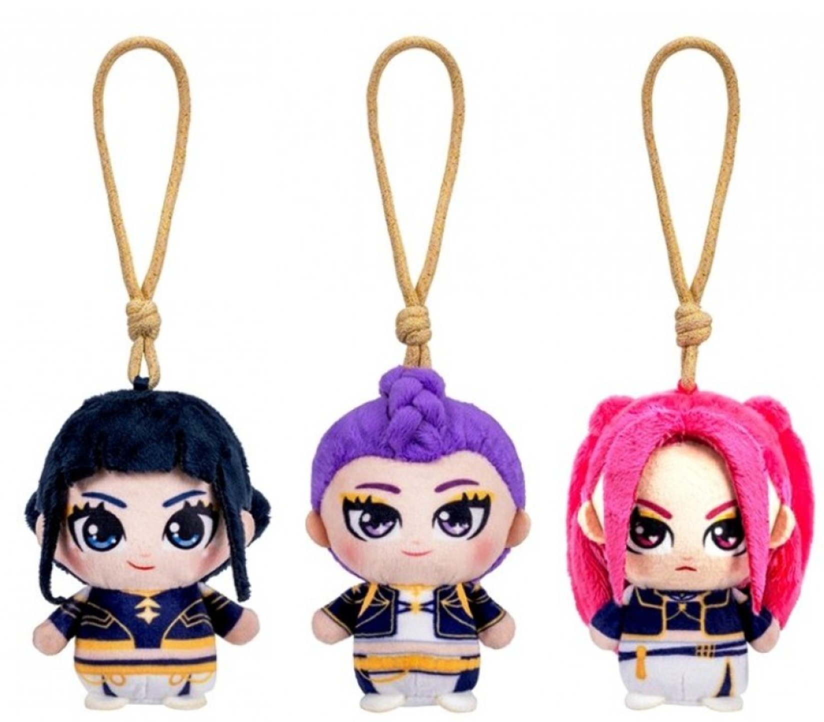 KPop Demon Hunters 4-inch Plush Bag Clip