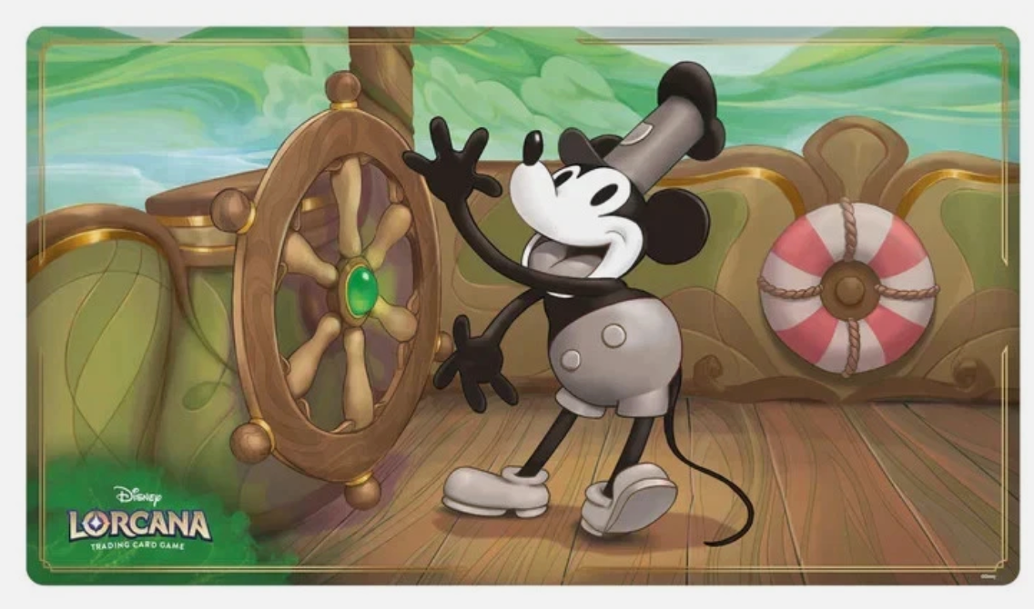 Disney Lorcana: Playmat - Steam Boat Micky