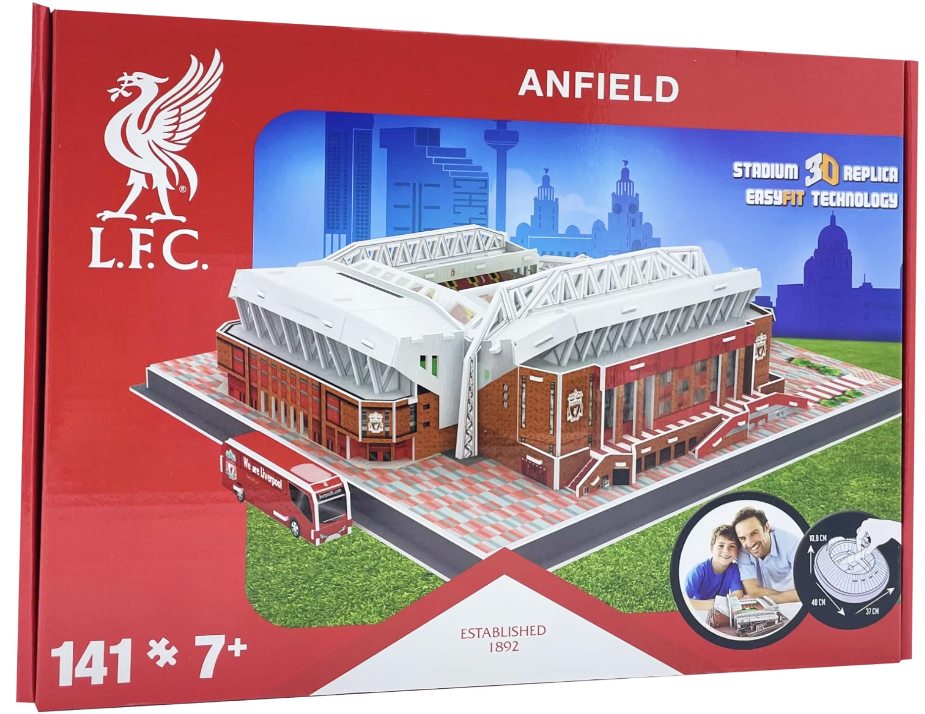 Liverpool Anfield Stadium 3D Puzzle