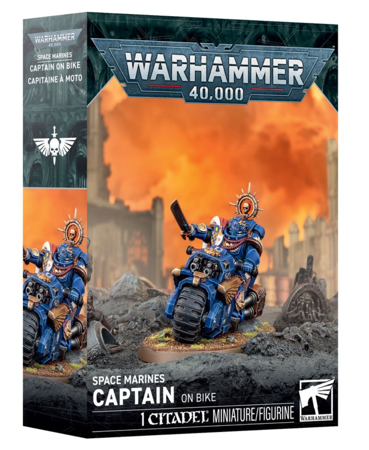 Warhammer Space Marines Captain on Bike Pre-Order 3/10/26