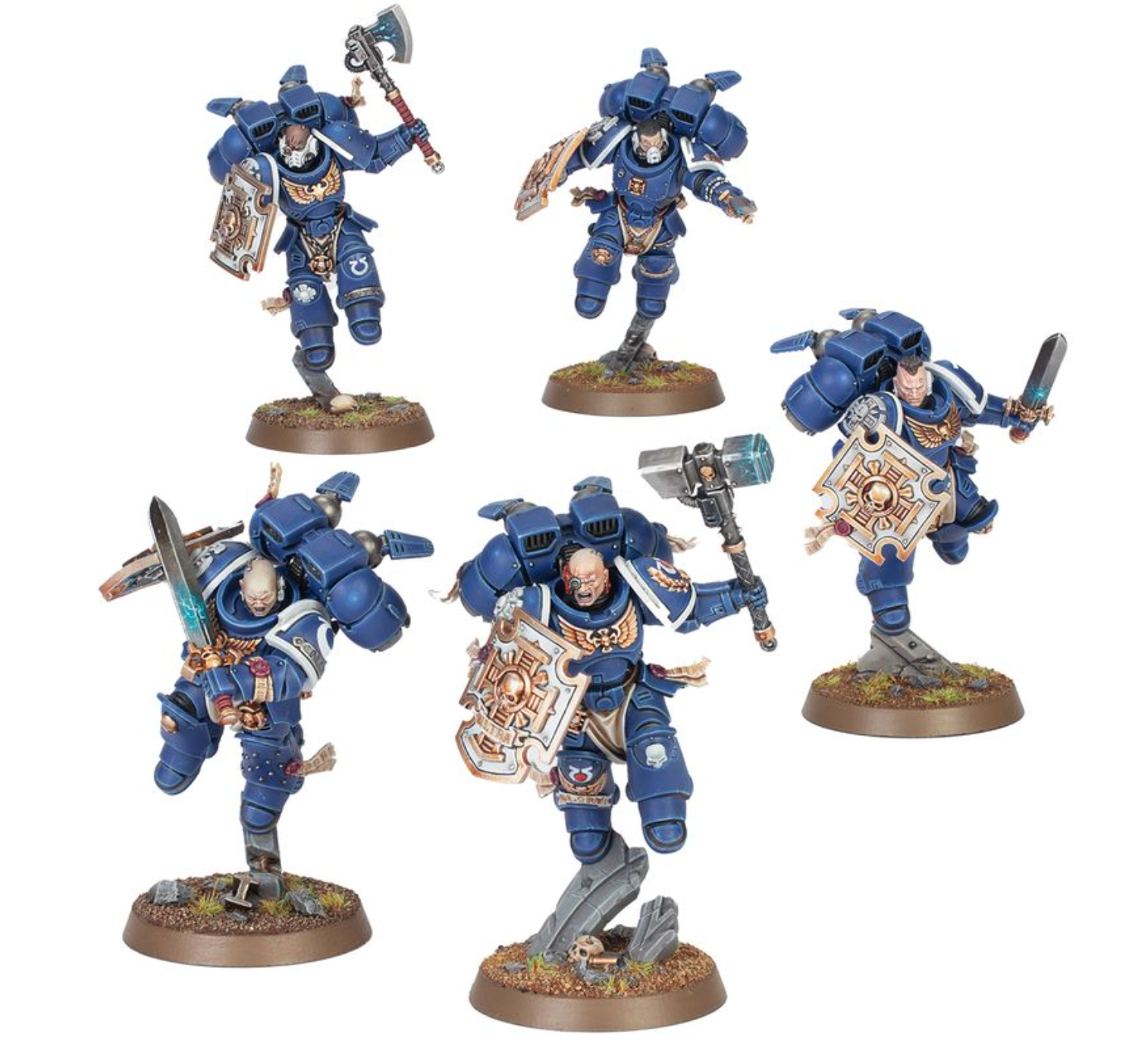 Warhammer 40k Space Marines Vanguard Veteran Squad with Jump Packs Pre-Order 3/10/26