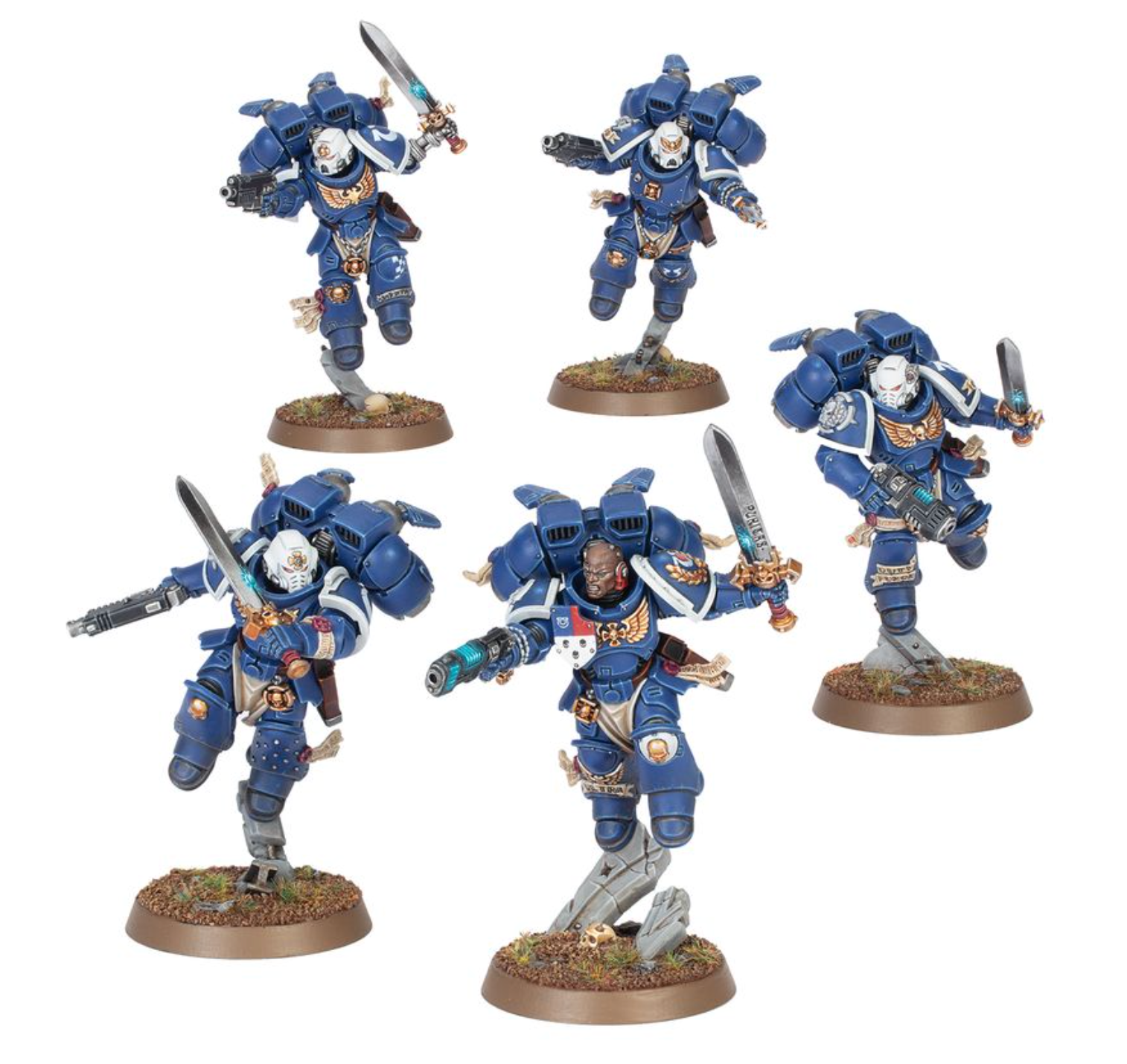 Warhammer 40k Space Marines Vanguard Veteran Squad with Jump Packs Pre-Order 3/10/26