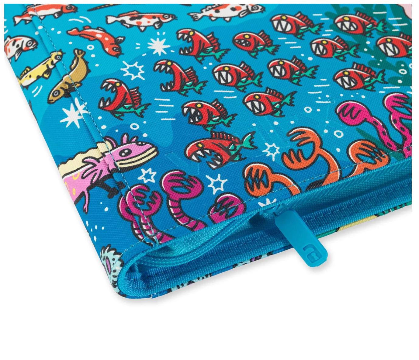 VaultX: 12 Pocket Premium Zip Binder Water - Osare
