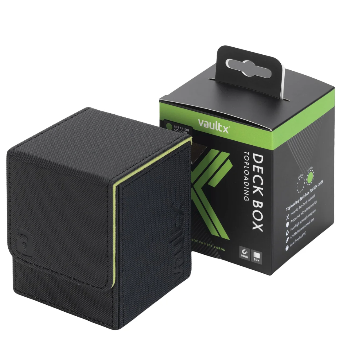 VaultX: Exo-Tec® Toploading Deck Box 80+ Vault Green