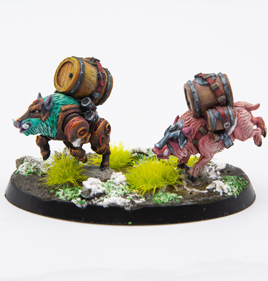 Ak Diorama Lime-Yellow Tufts 4,5MM