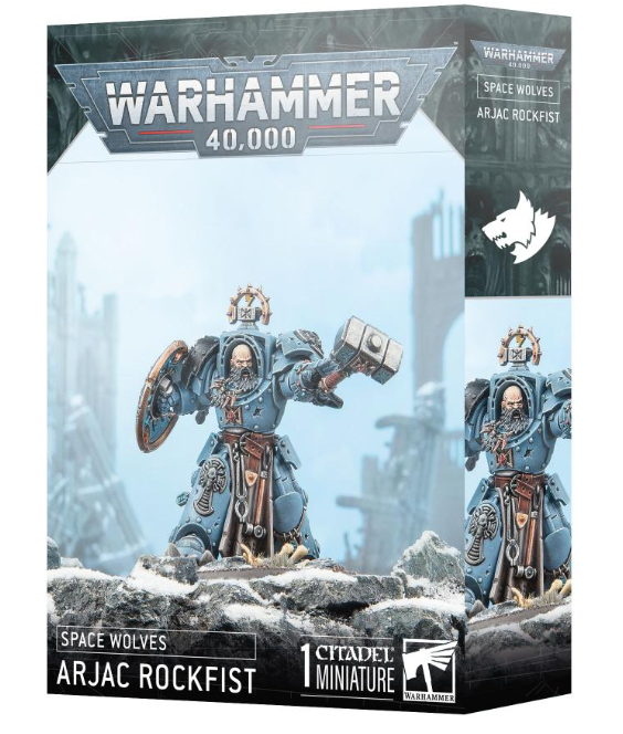 Warhammer Space Wolves: Arjac Rockfist