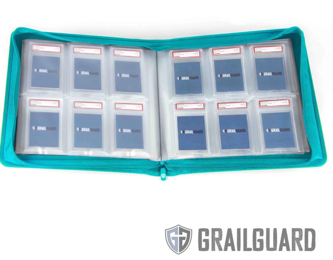 Grail Guard 6-Pocket Graded Card Slab ZIP Trading Card Binder