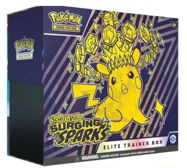 Pokemon TCG: Surging Sparks - Elite Trainer Box ETB