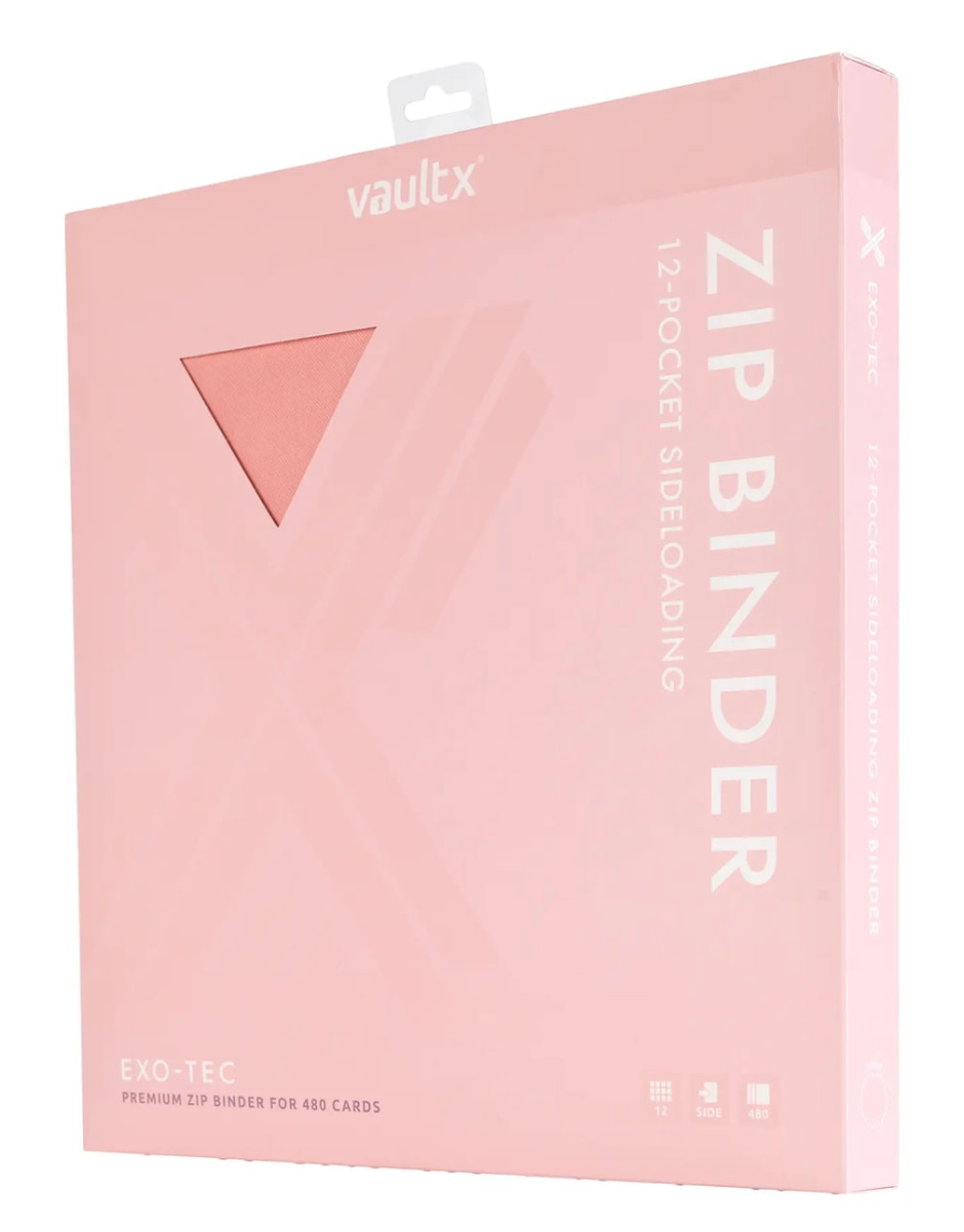 VaultX 12 Pocket Zip Binder