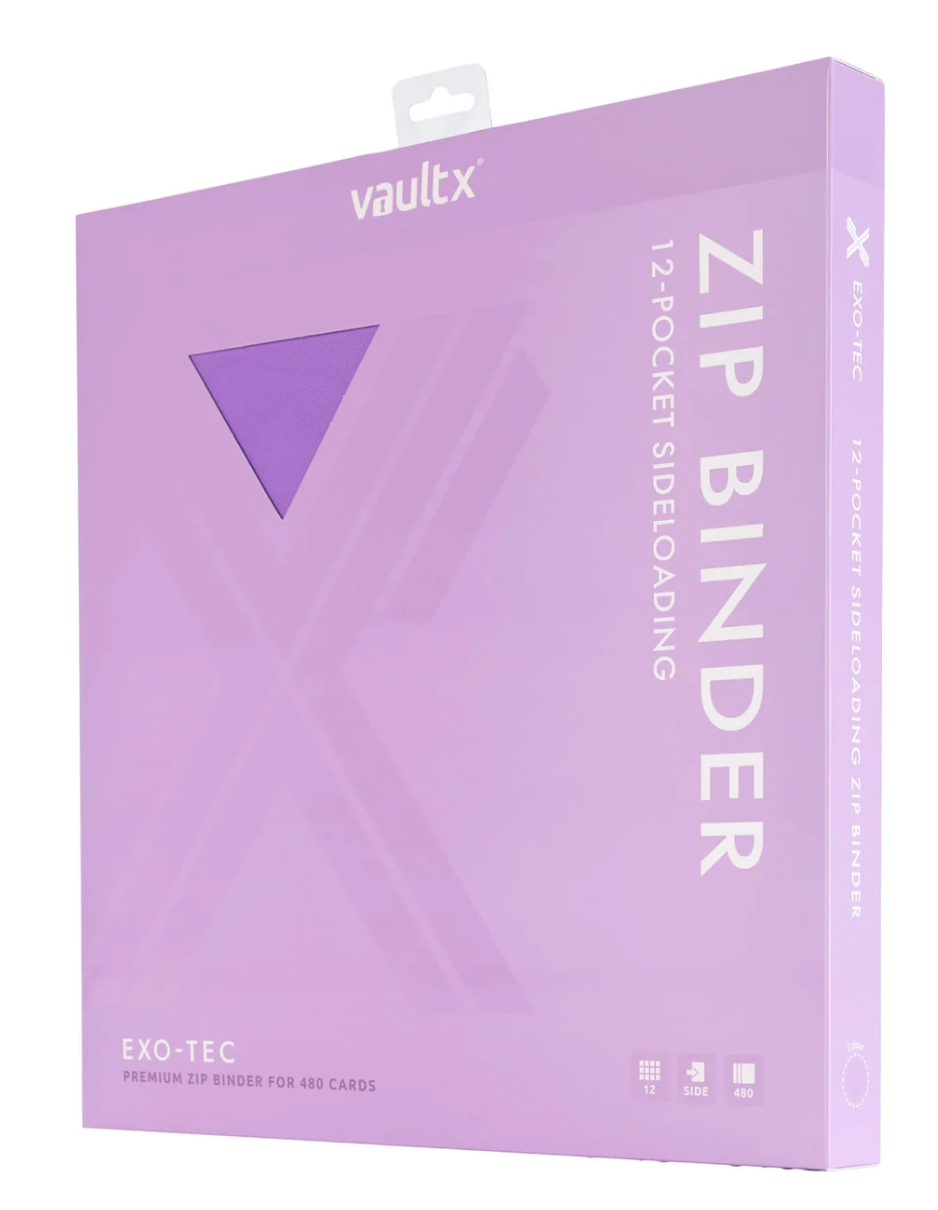 VaultX 12 Pocket Premium Zip Binder
