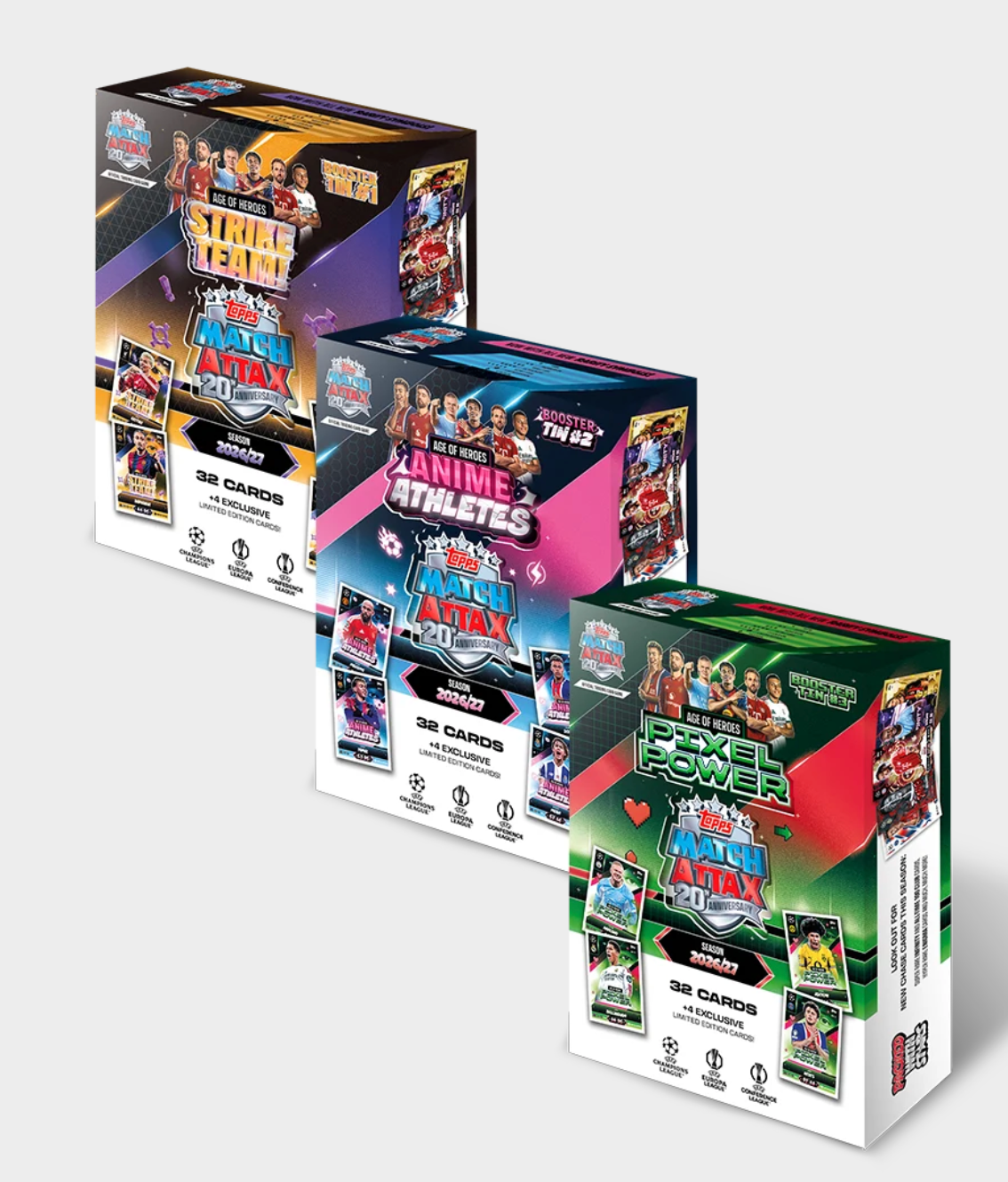Topps Match Attax UCC 2026/27 - Booster Tins