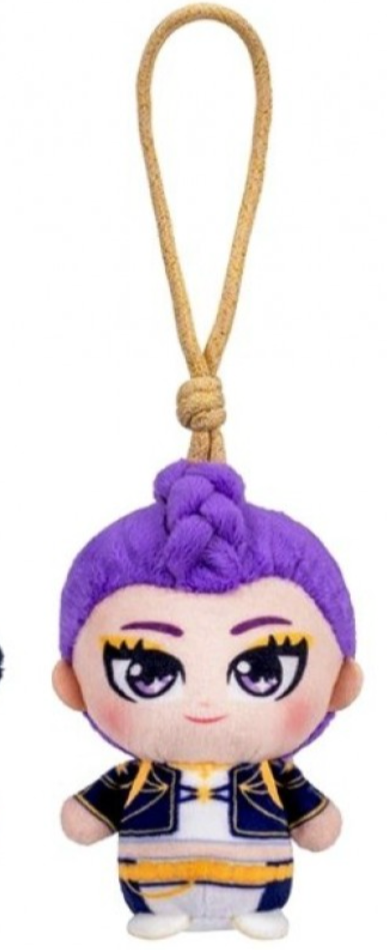 KPop Demon Hunters 4-inch Plush Bag Clip