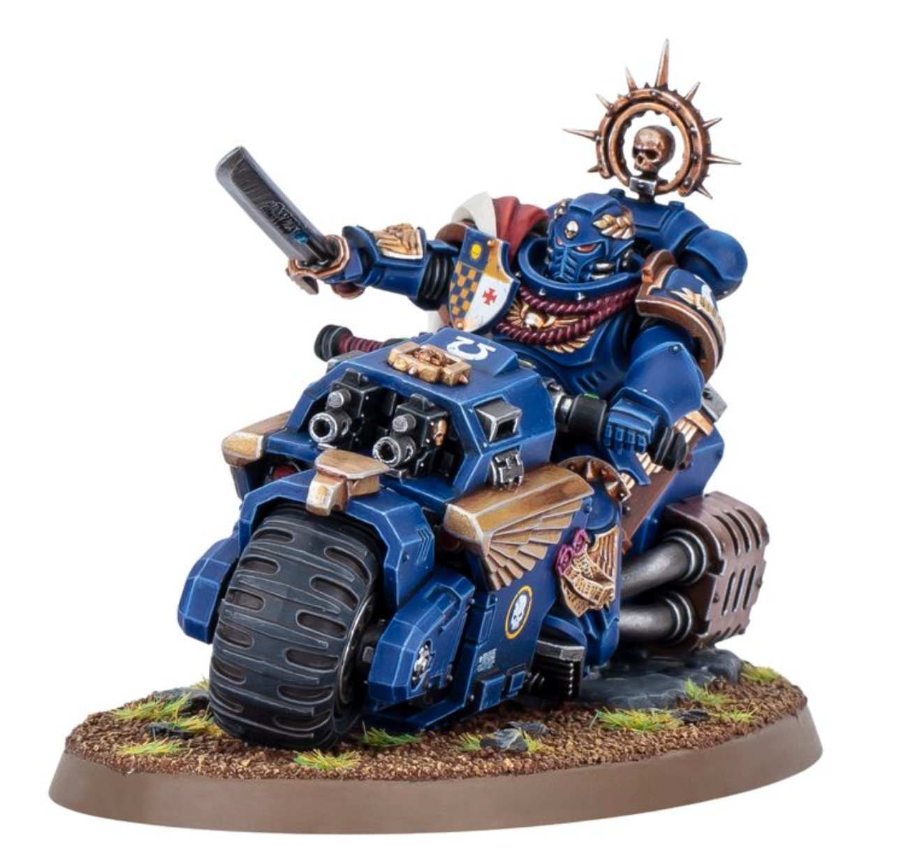 Warhammer Space Marines Captain on Bike Pre-Order 3/10/26
