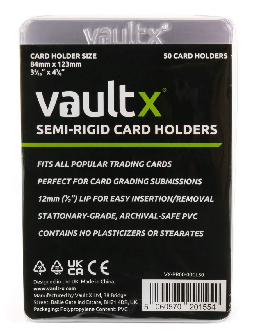 VaultX: Semi-Rigid Card Holders