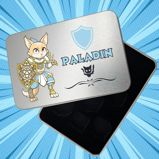 Mystery Dice Goblin: RPG Class Dice Tin - Paladin