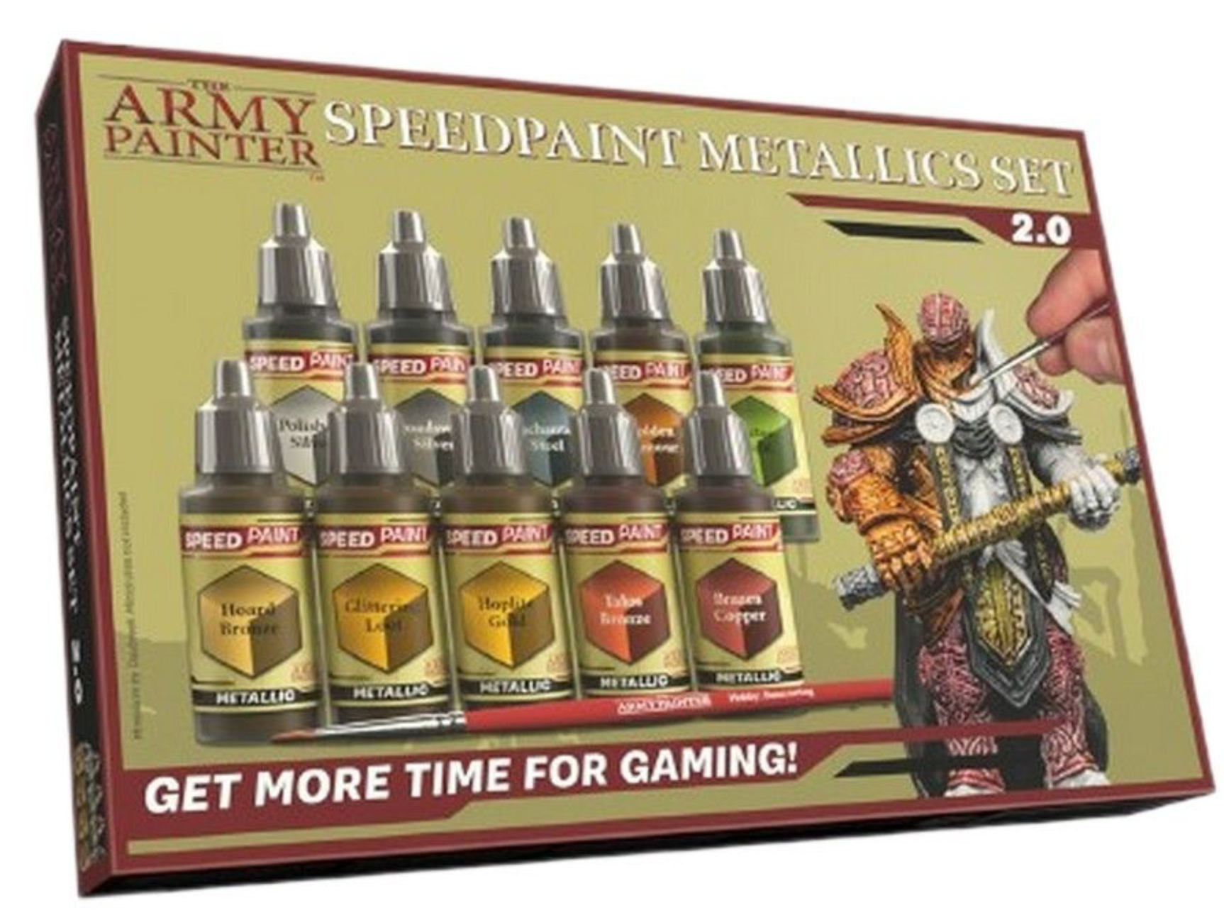 The Army Painters Speedpaint Metallics Set 2.0