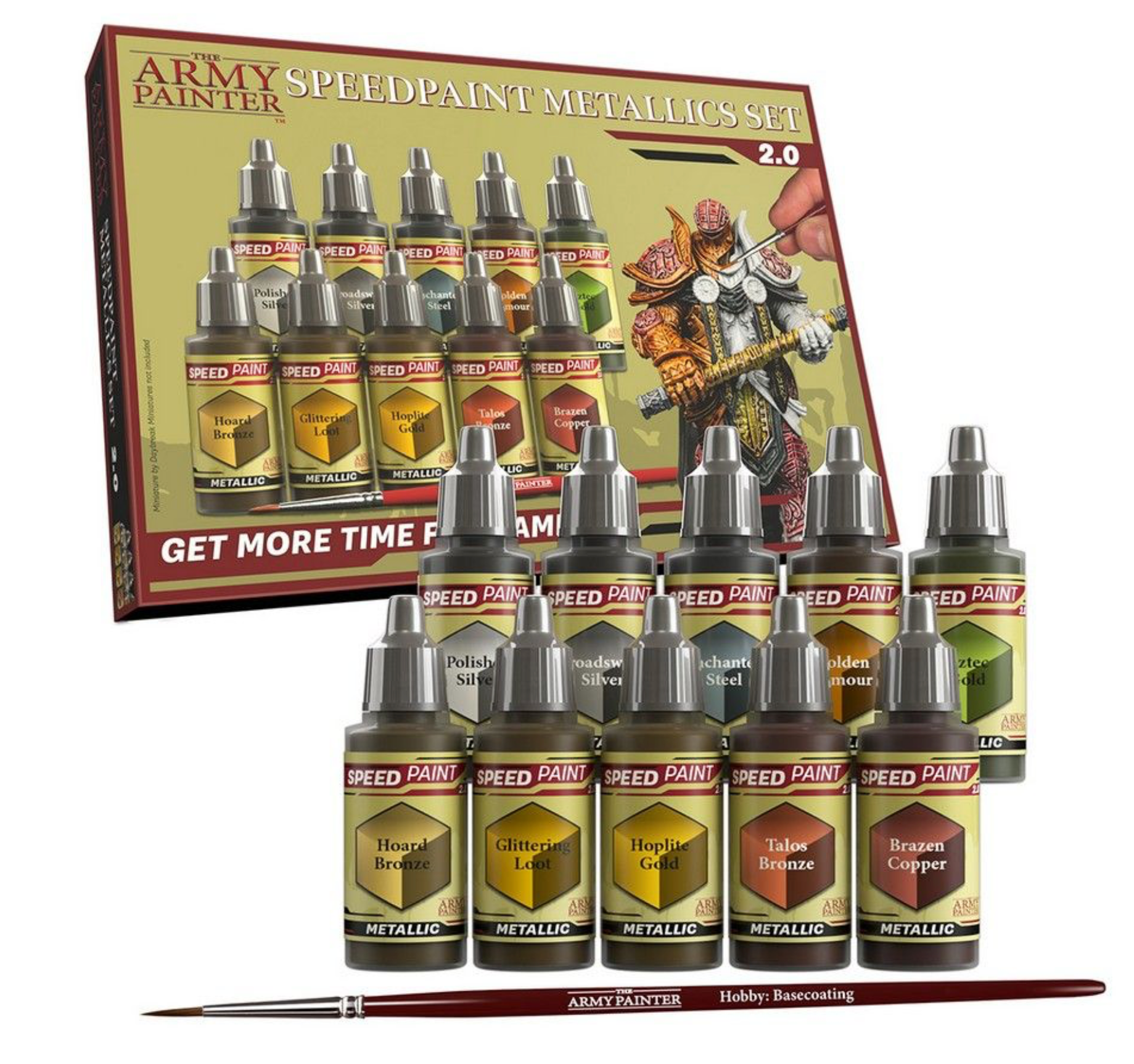 The Army Painters Speedpaint Metallics Set 2.0