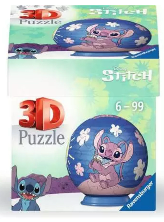 Ravensburger: Stitch/ Angel 3D puzzle
