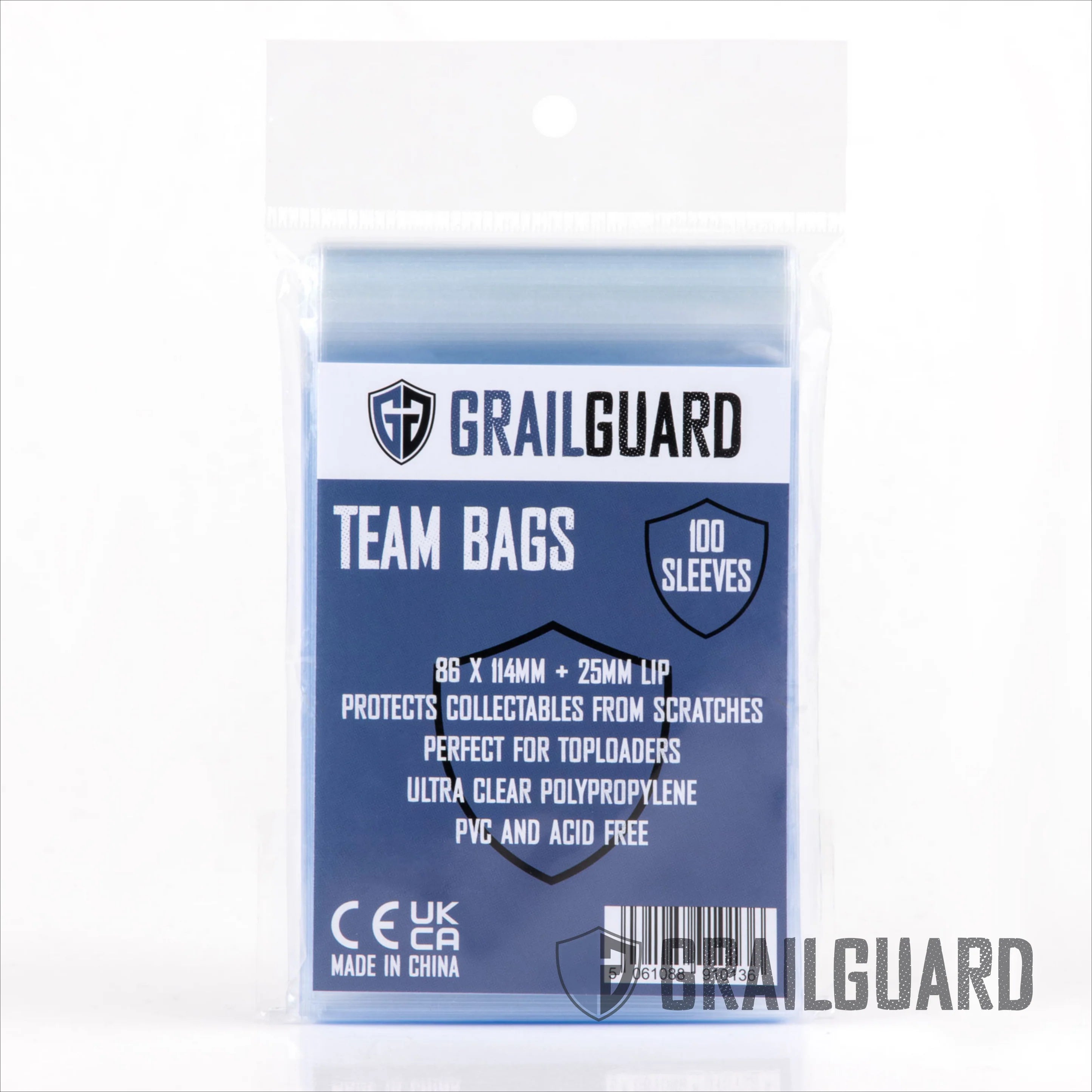 Grail Guard: Team Bags 86 x 114mm (100 Sleeves)