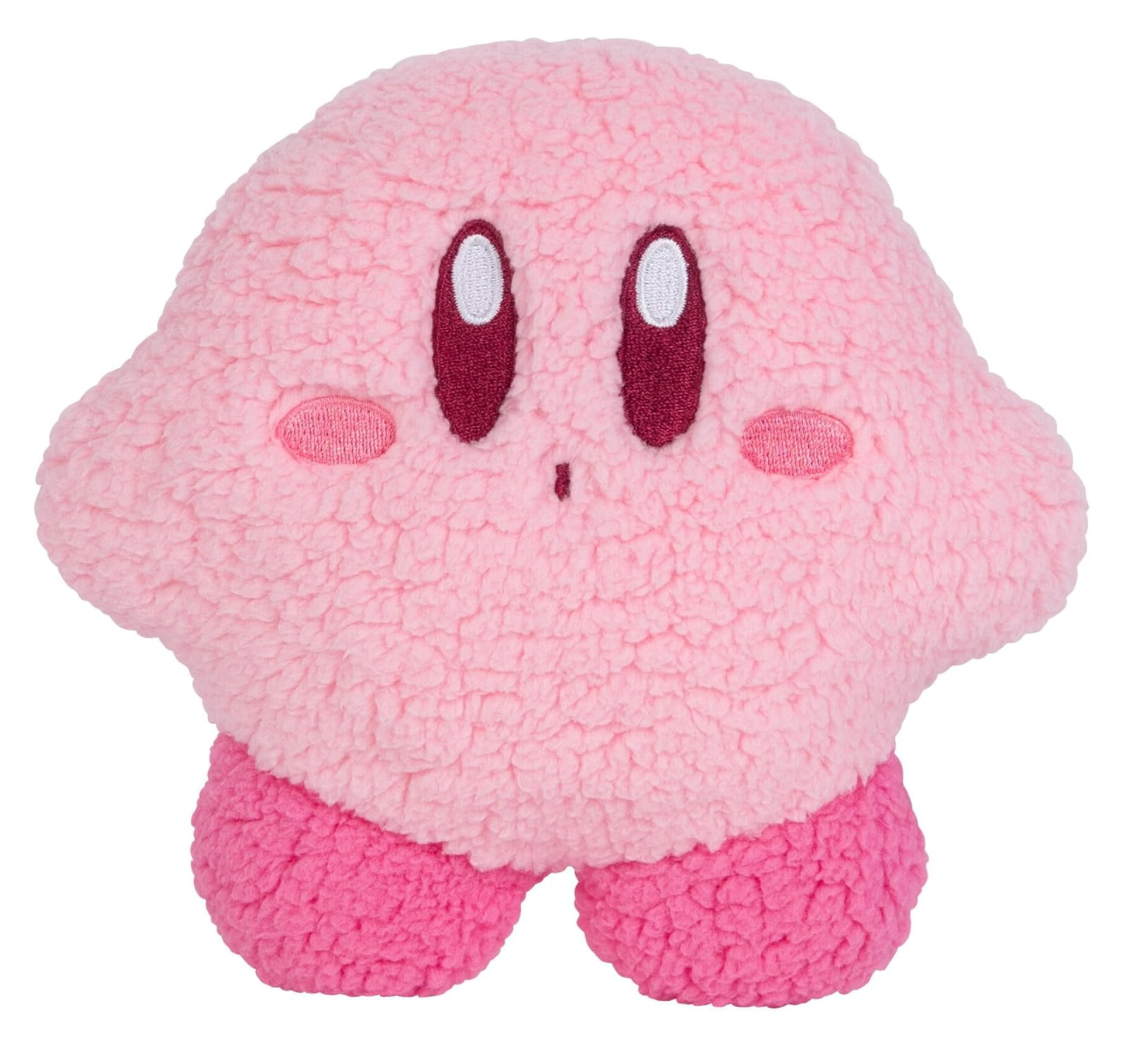 Tomy Kirby Mofulatto Small Plush Cushion, Soft Character Pillow