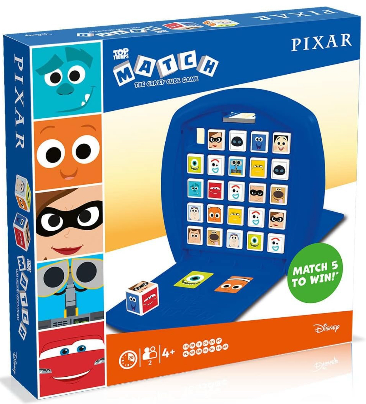Top Trumps Match - Disney Pixar Board Game