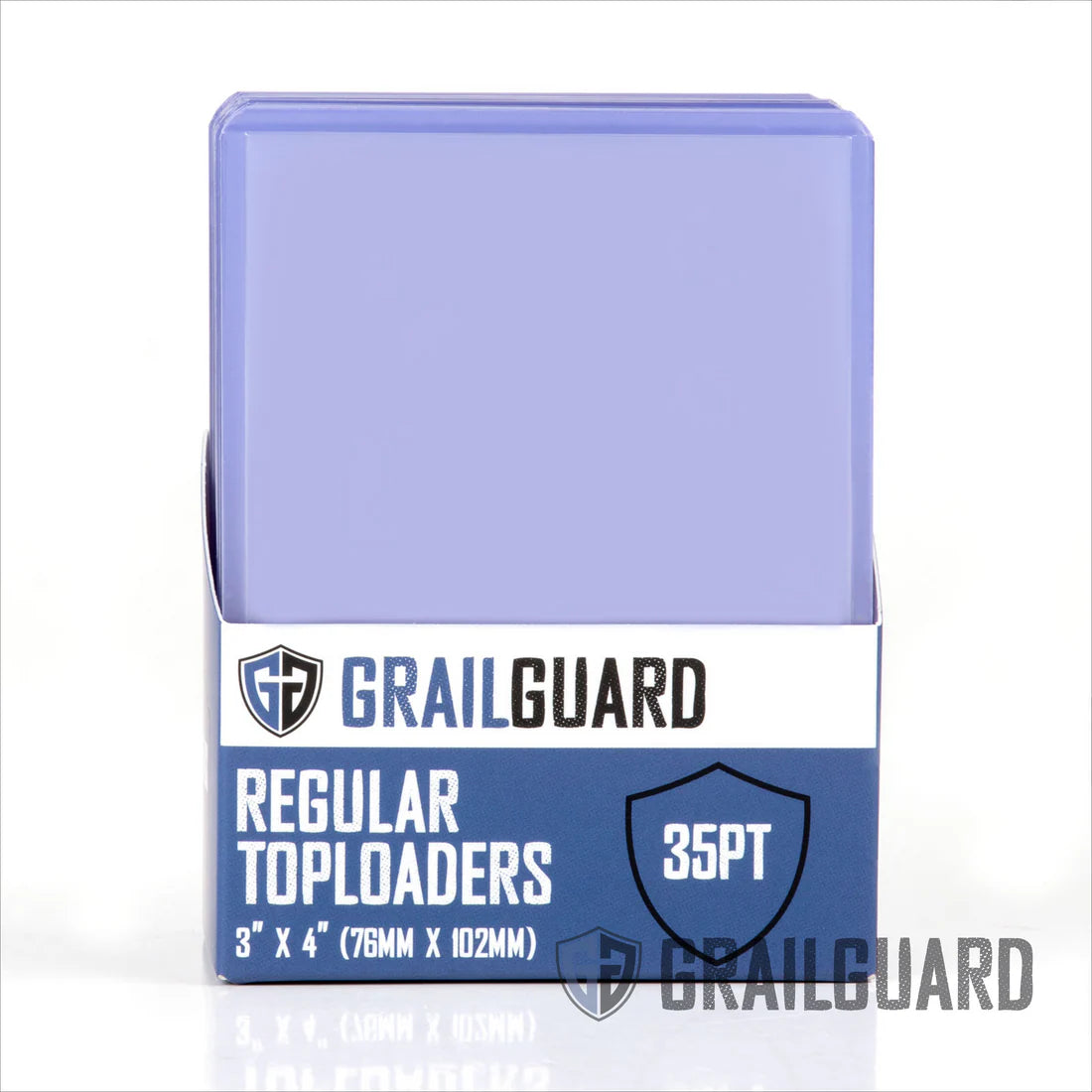 Grail Guard: Grail Guard - 35pt Regular Card Toploaders - 3" x 4"