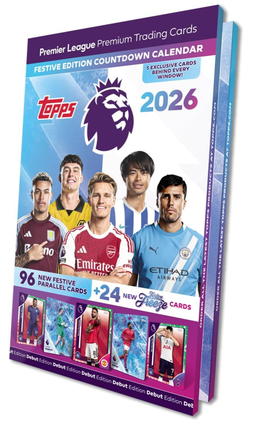 Topps: English Premier League 2026 – Debut Edition Advent Calendar