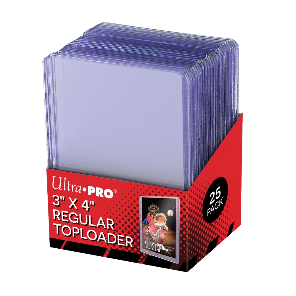 Ultra Pro: Toploader 3" x 4" Regular Clear (Pack of 25)
