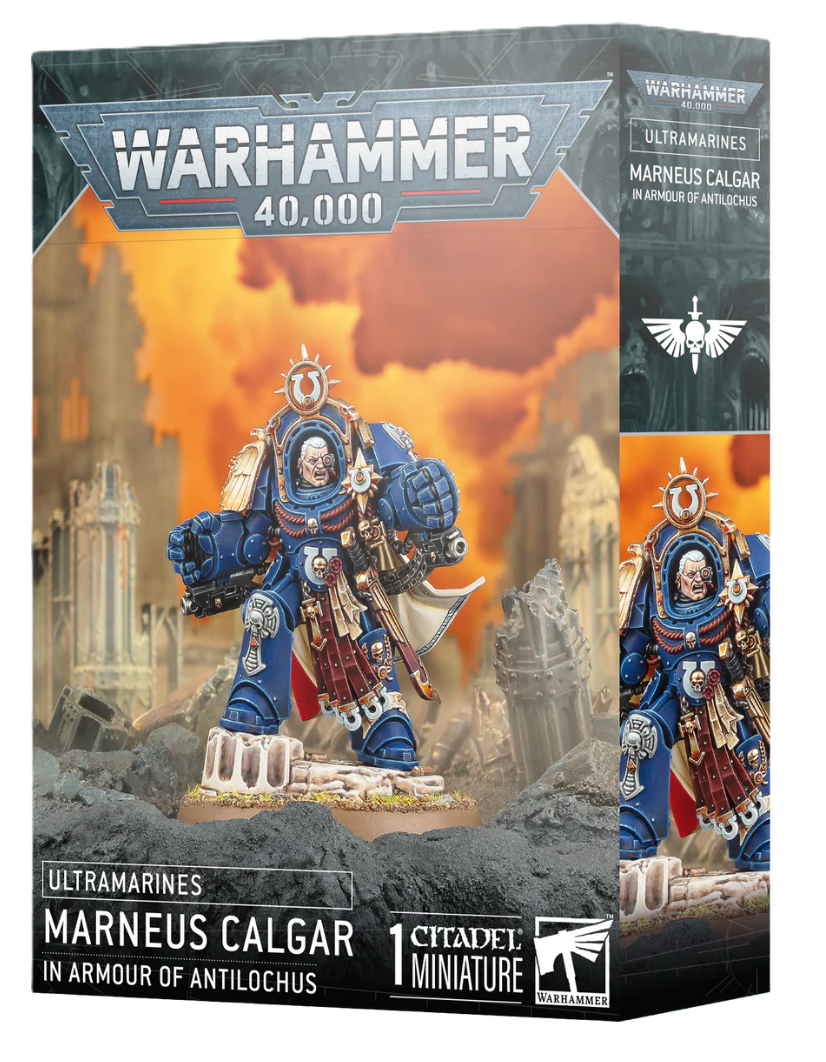 Warhammer 4K: Ultramarines Marneus Calgar In Armour of Antilochus (8th Nov 2025)