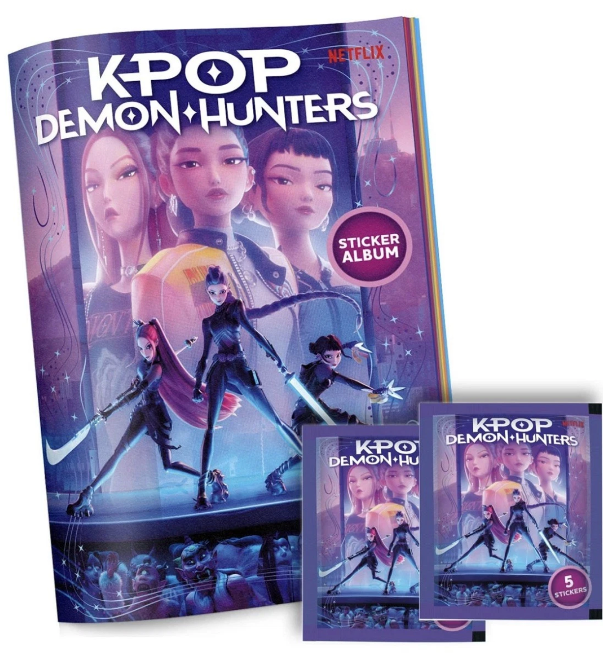 KPop Demon Hunters - Album + 2 Packs