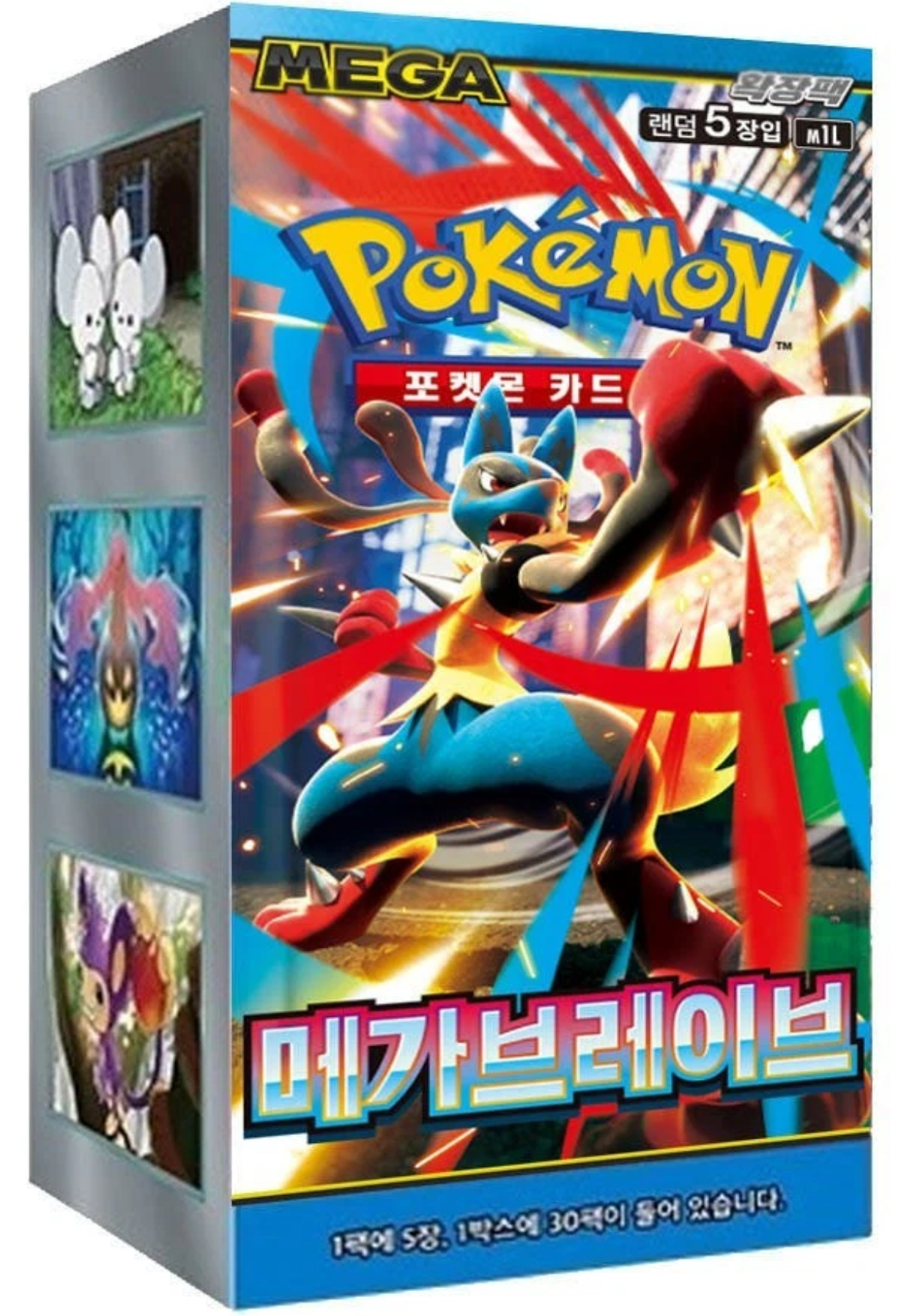 Pokémon TCG: Mega Brave (M1L) Booster Box – Korean