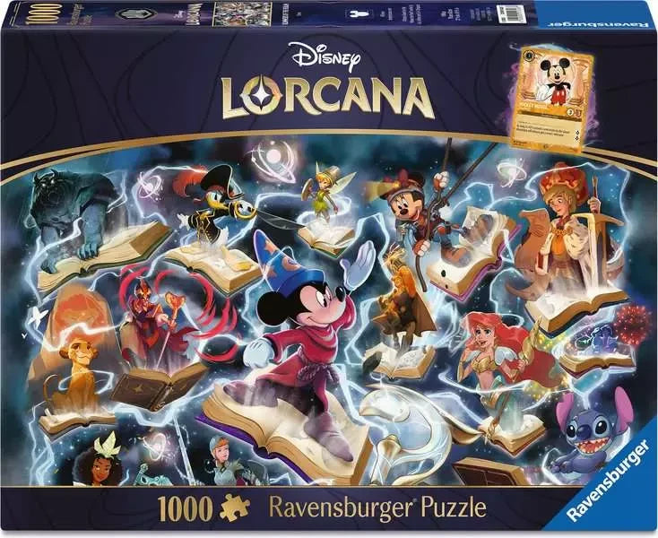 Ravensburger Disney Lorcana Glimmers of the Realm: Steel 1000 Piece Puzzle (Copy)