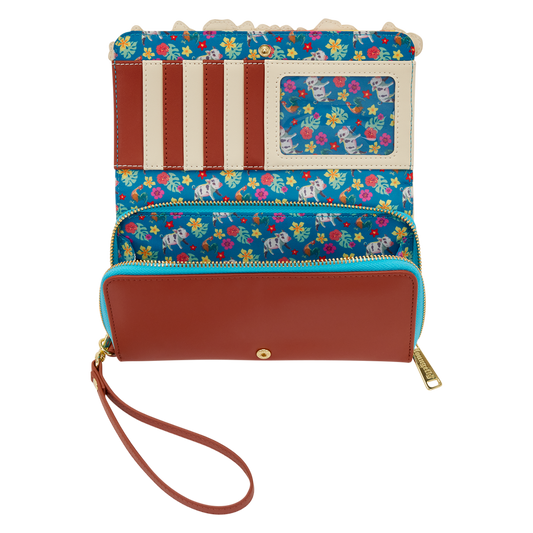 Loungefly Disney Moana Live Action Zip Around Wallet