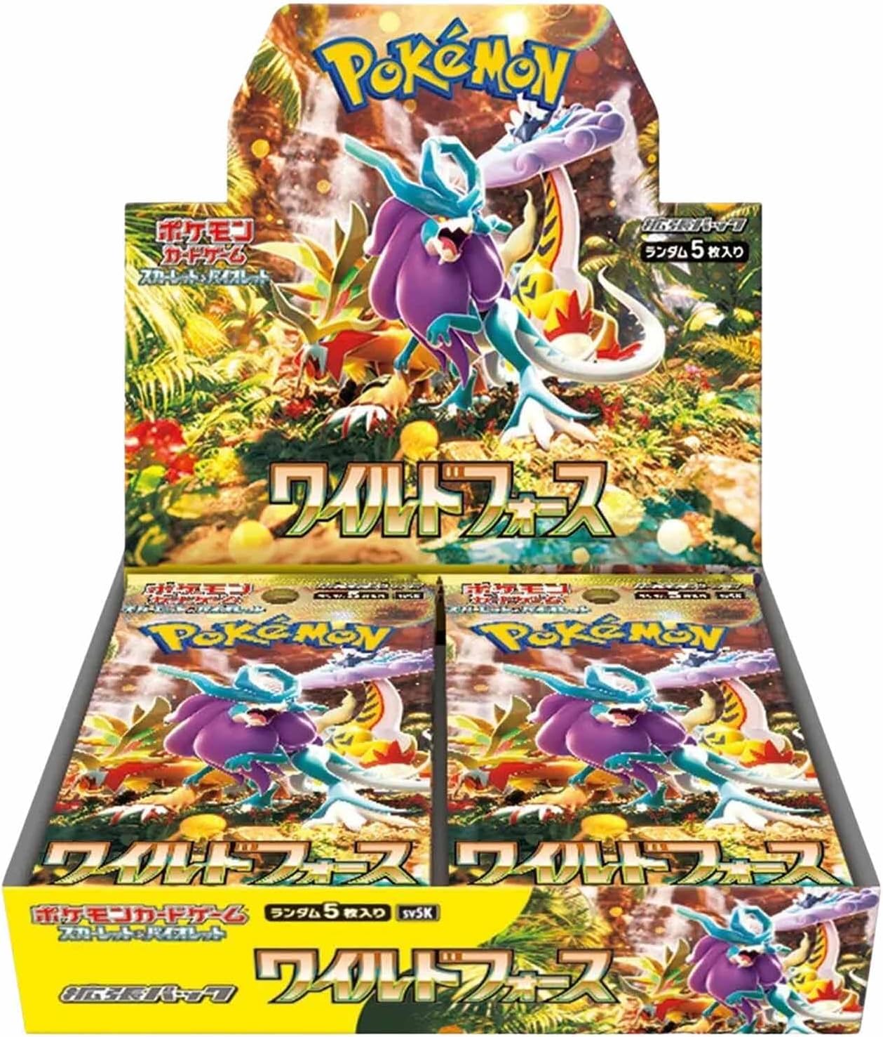 Pokemon: Wild Force - Booster Box - Japanese