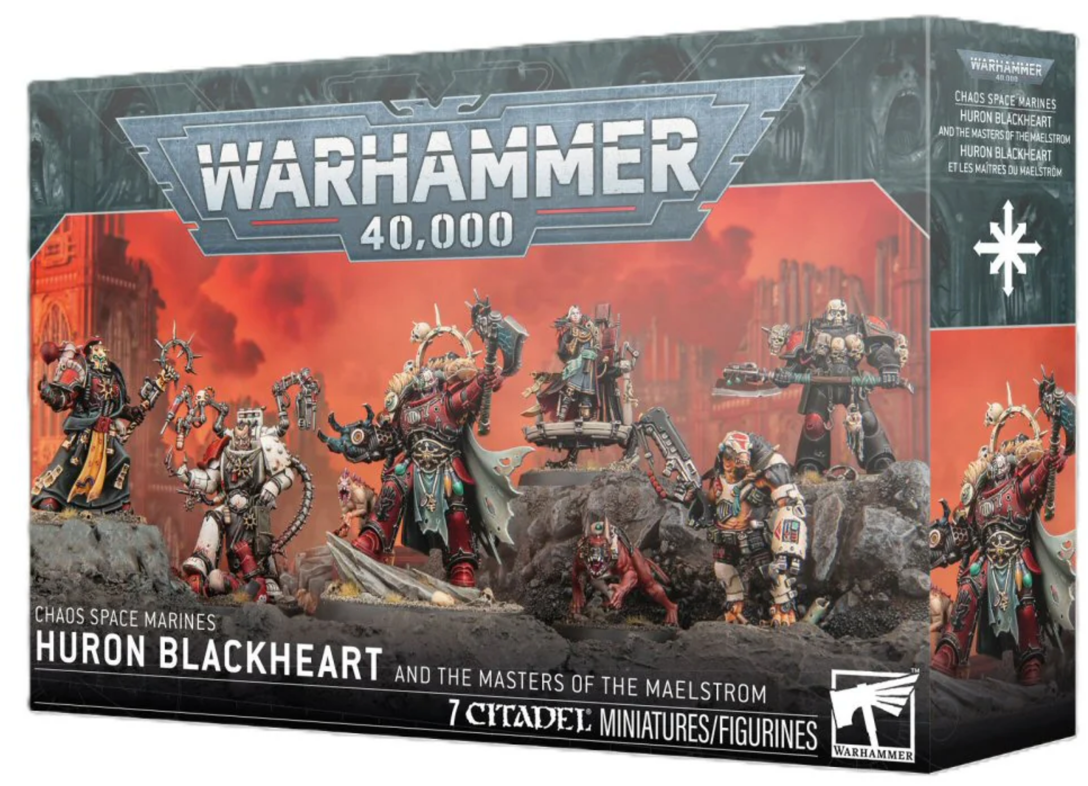 Warhammer 40,000 - Chaos Space Marines - Huron Blackheart (43-110)