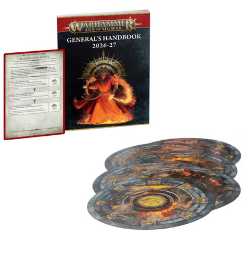 Warhammer: General’s Handbook 2026-27 Age Of Sigmar (pre-order 4th July)