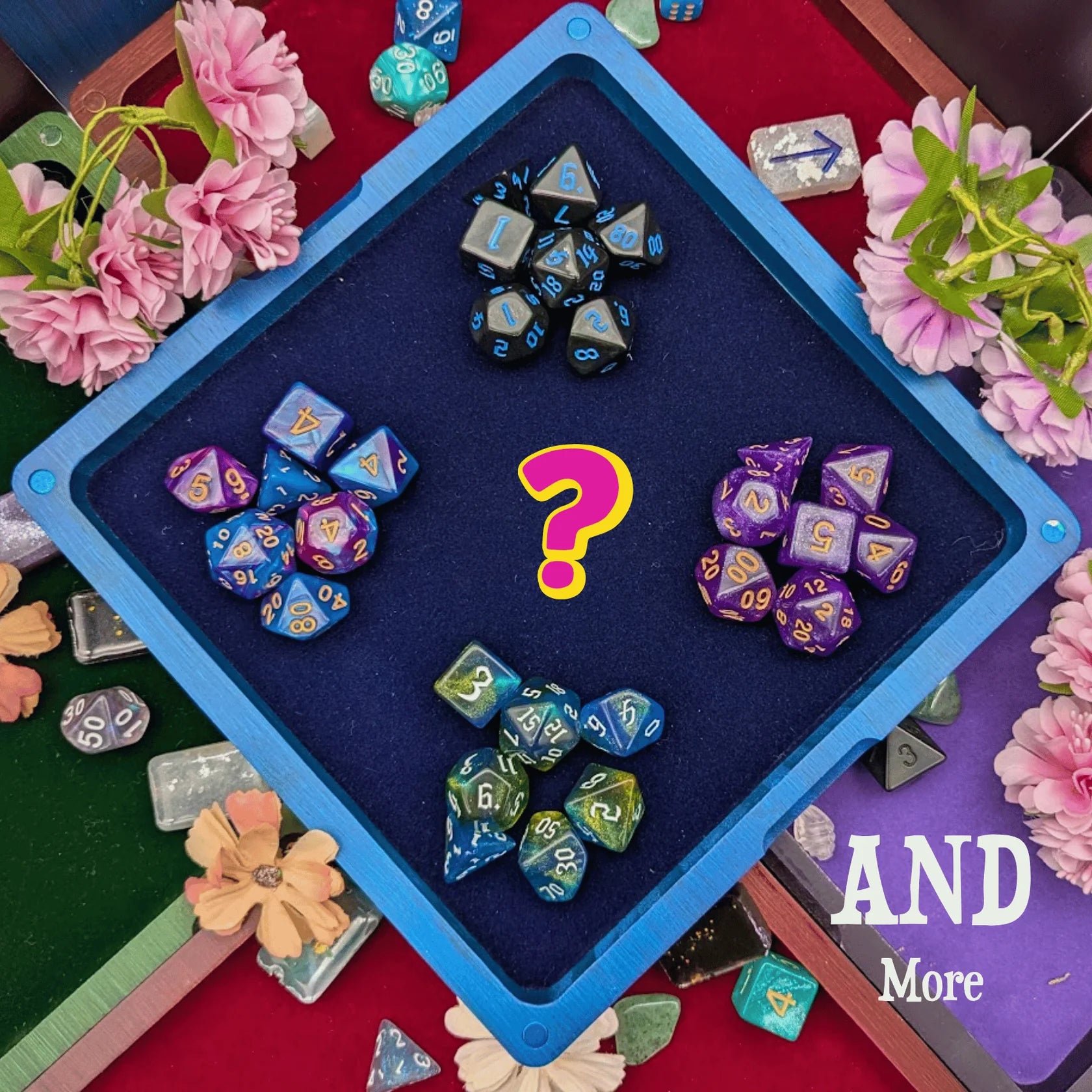 Mystery Dice Goblin: RPG Class Dice Tin - Warlock