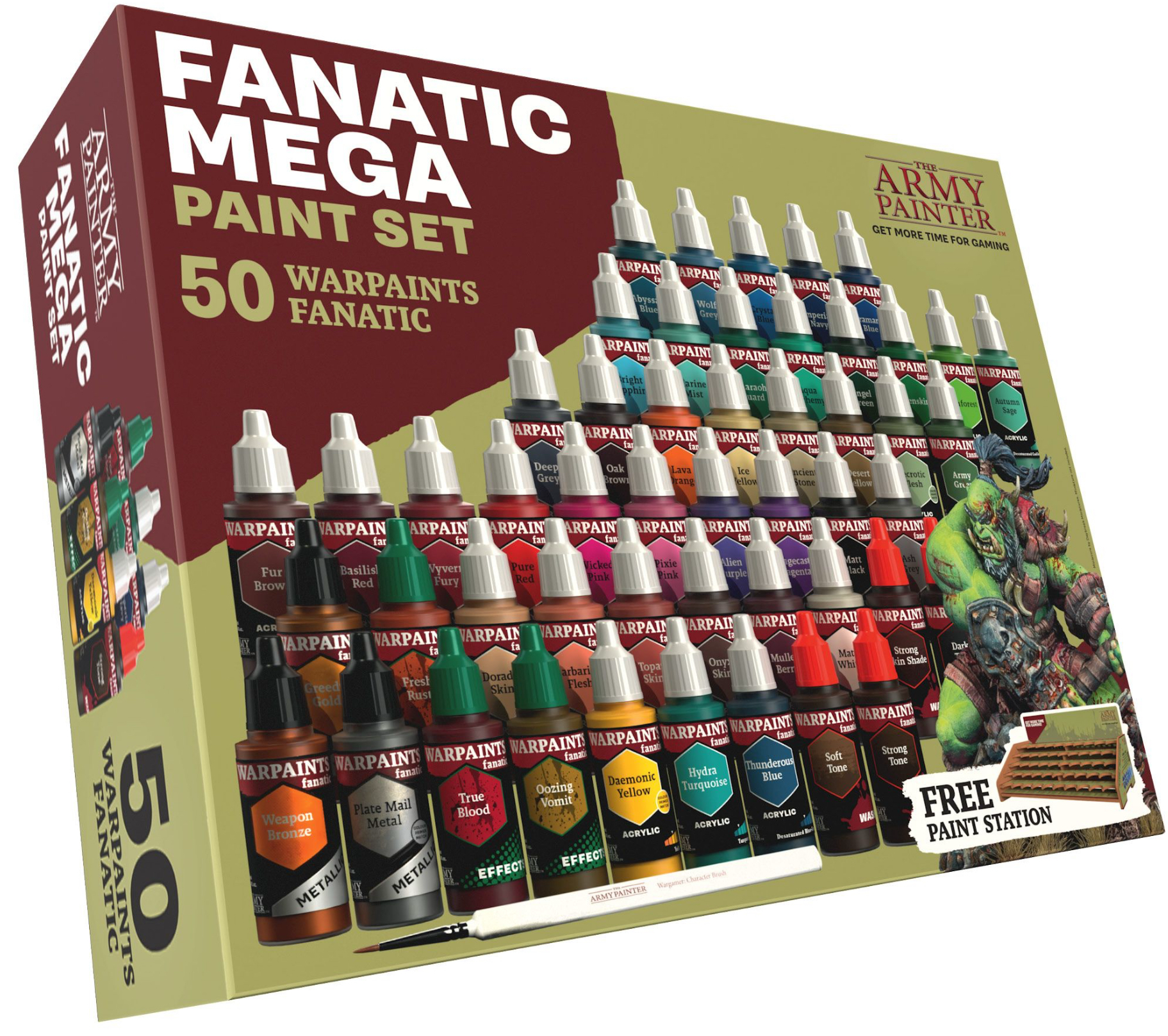 The Army Painter: Warpaints Fanatic Mega Paint Set