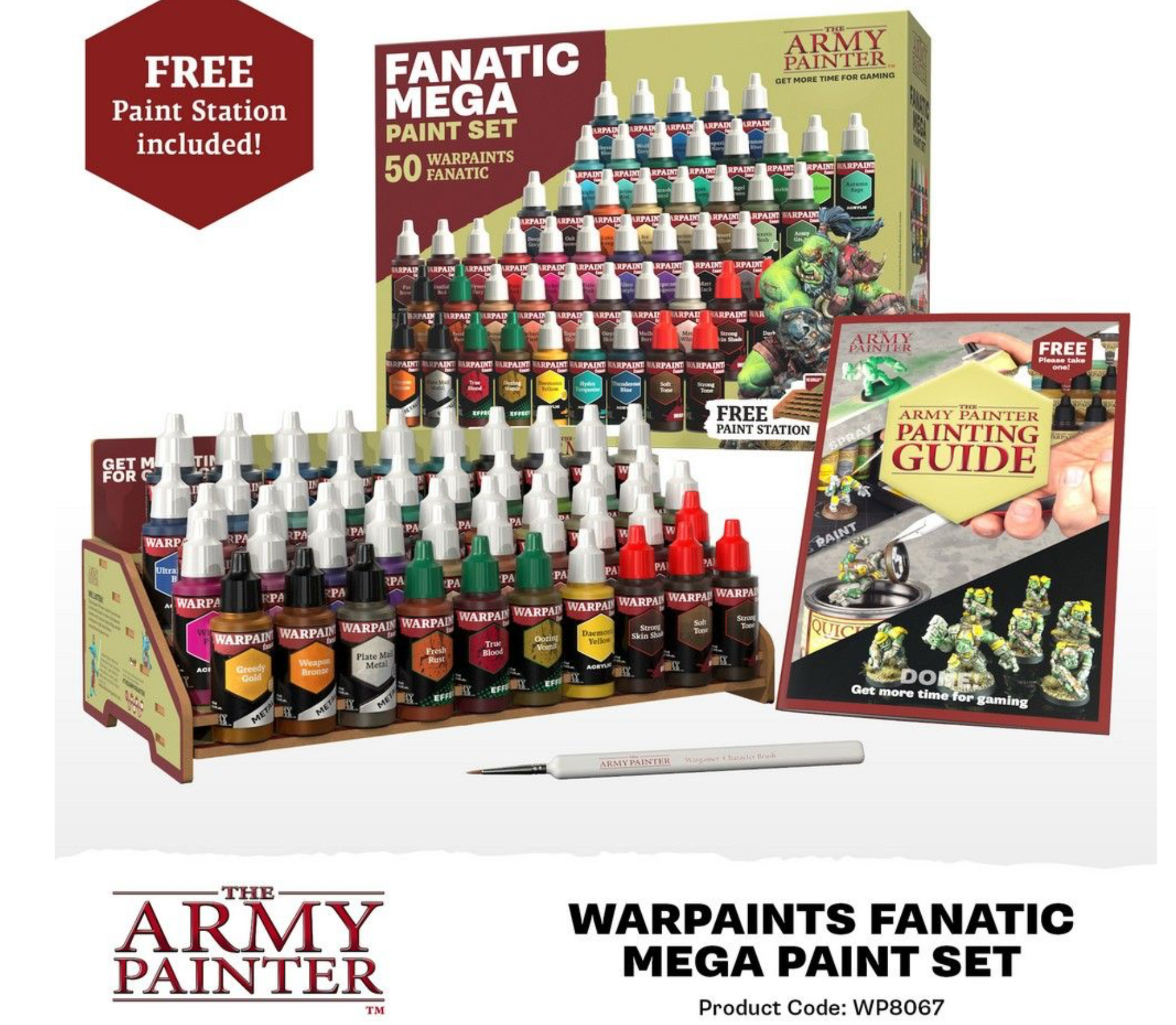 The Army Painter: Warpaints Fanatic Mega Paint Set