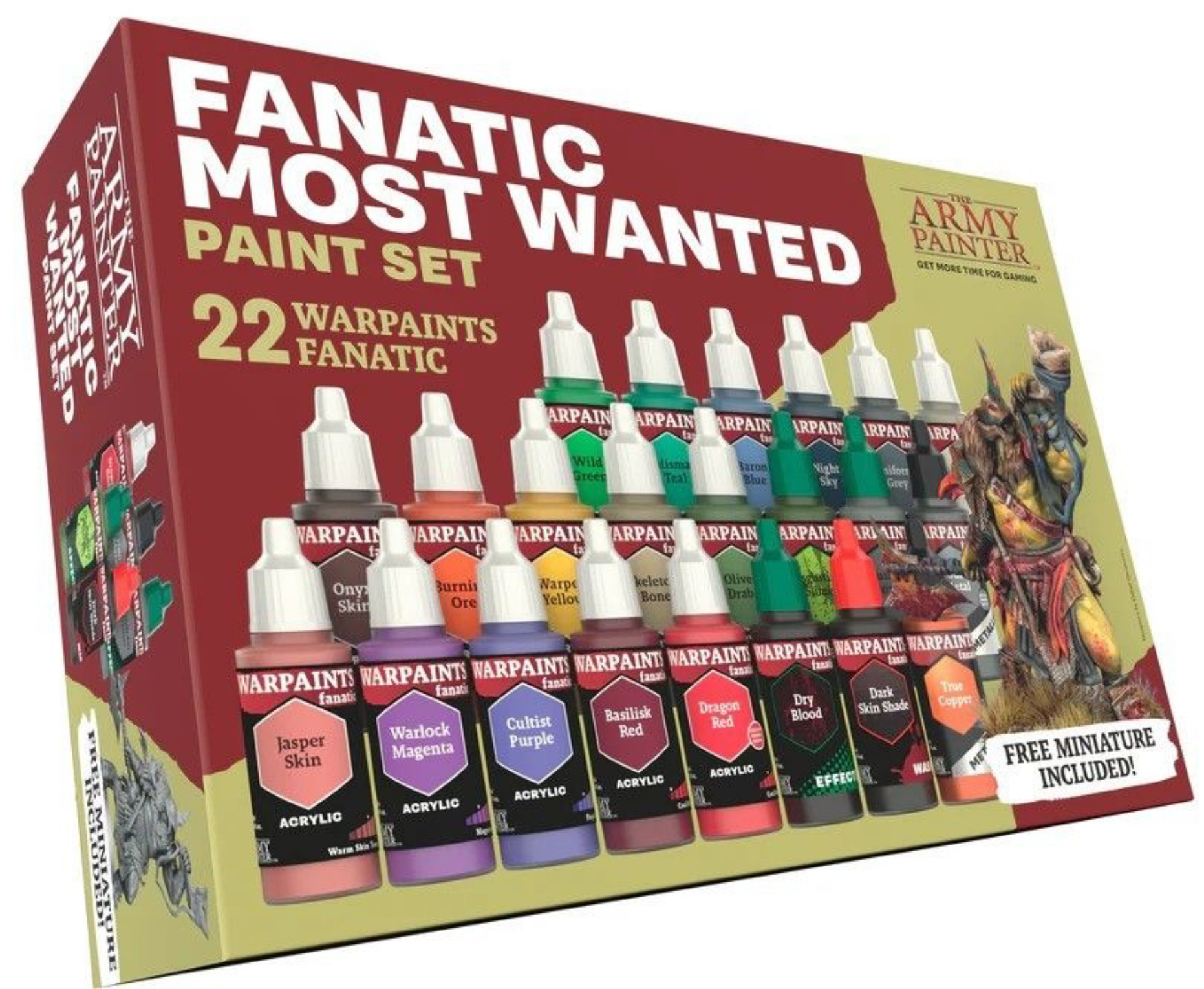The Army Painter: Warpaints Fanatic – Most Wanted Paint Set