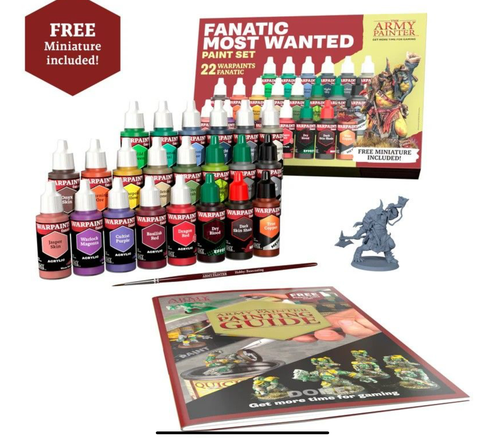 The Army Painter: Warpaints Fanatic – Most Wanted Paint Set