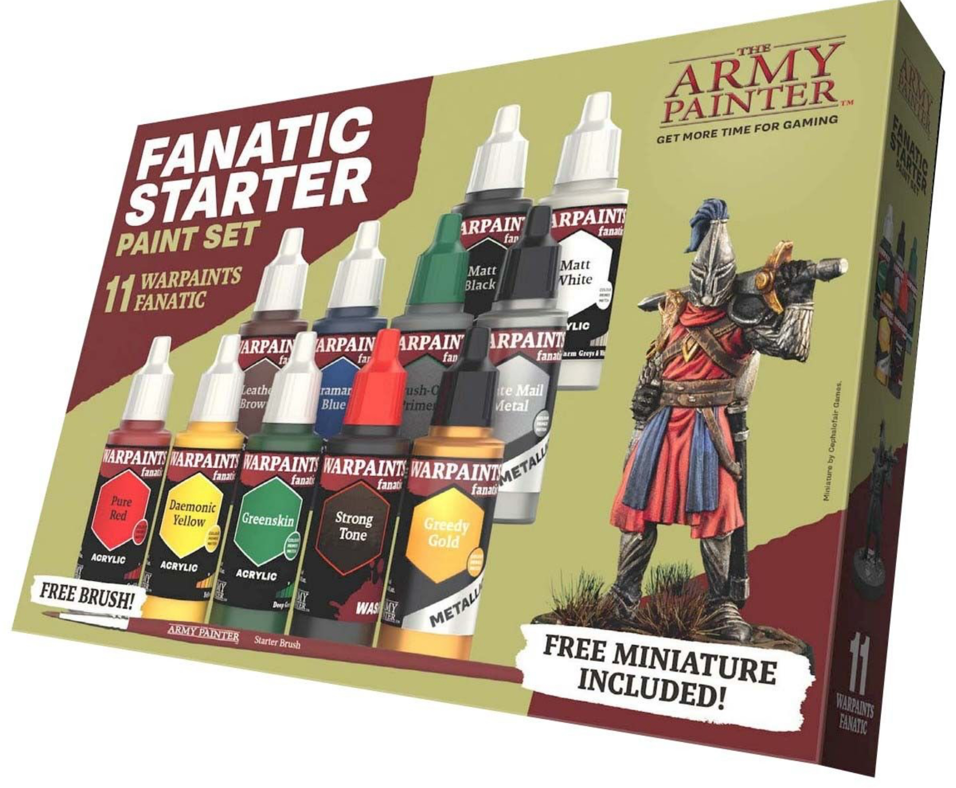 The Army Painter - Warpaints Fanatic Starter Set