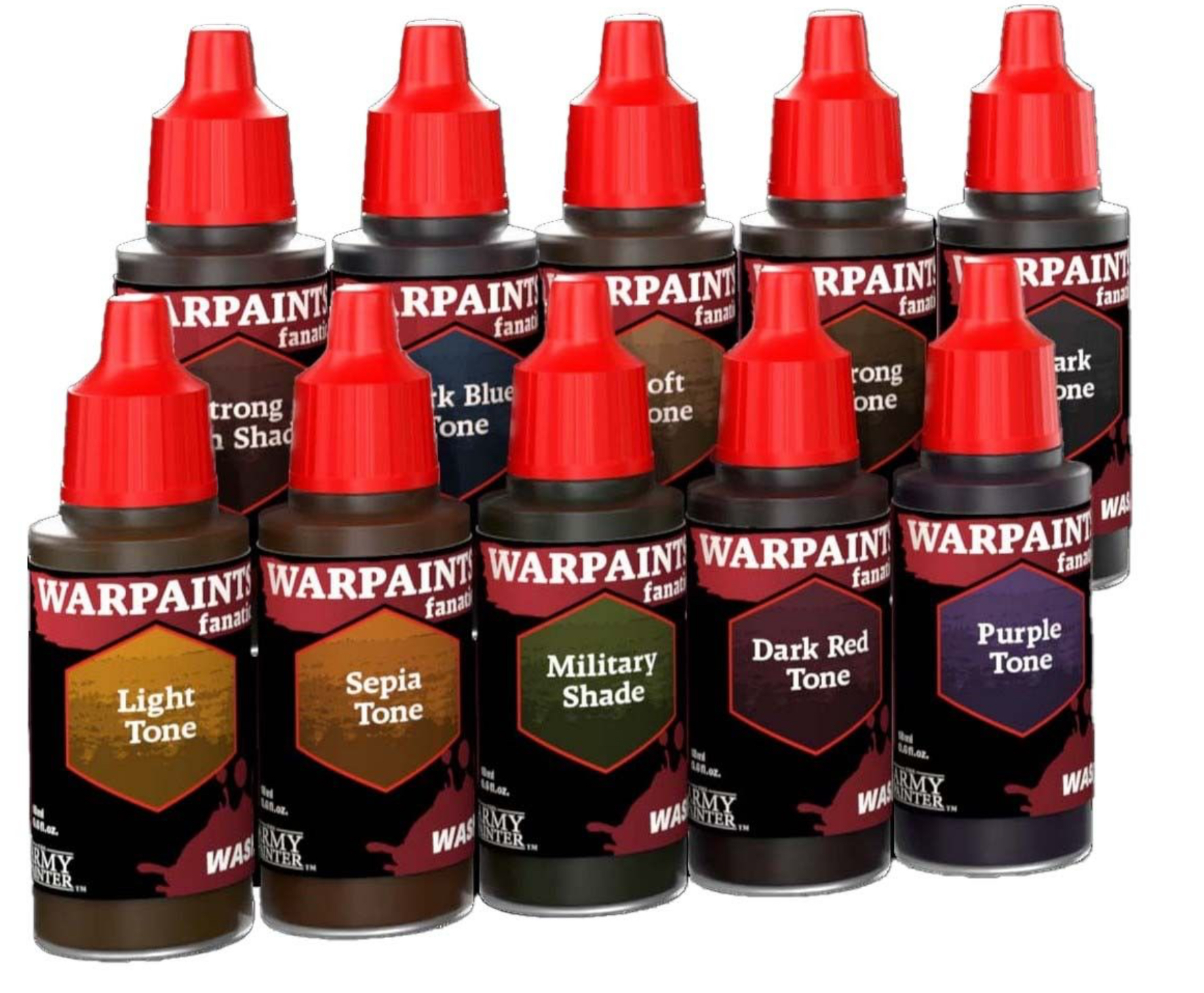 The Army Painter: Warpaints Fanatic Washes Paint Set