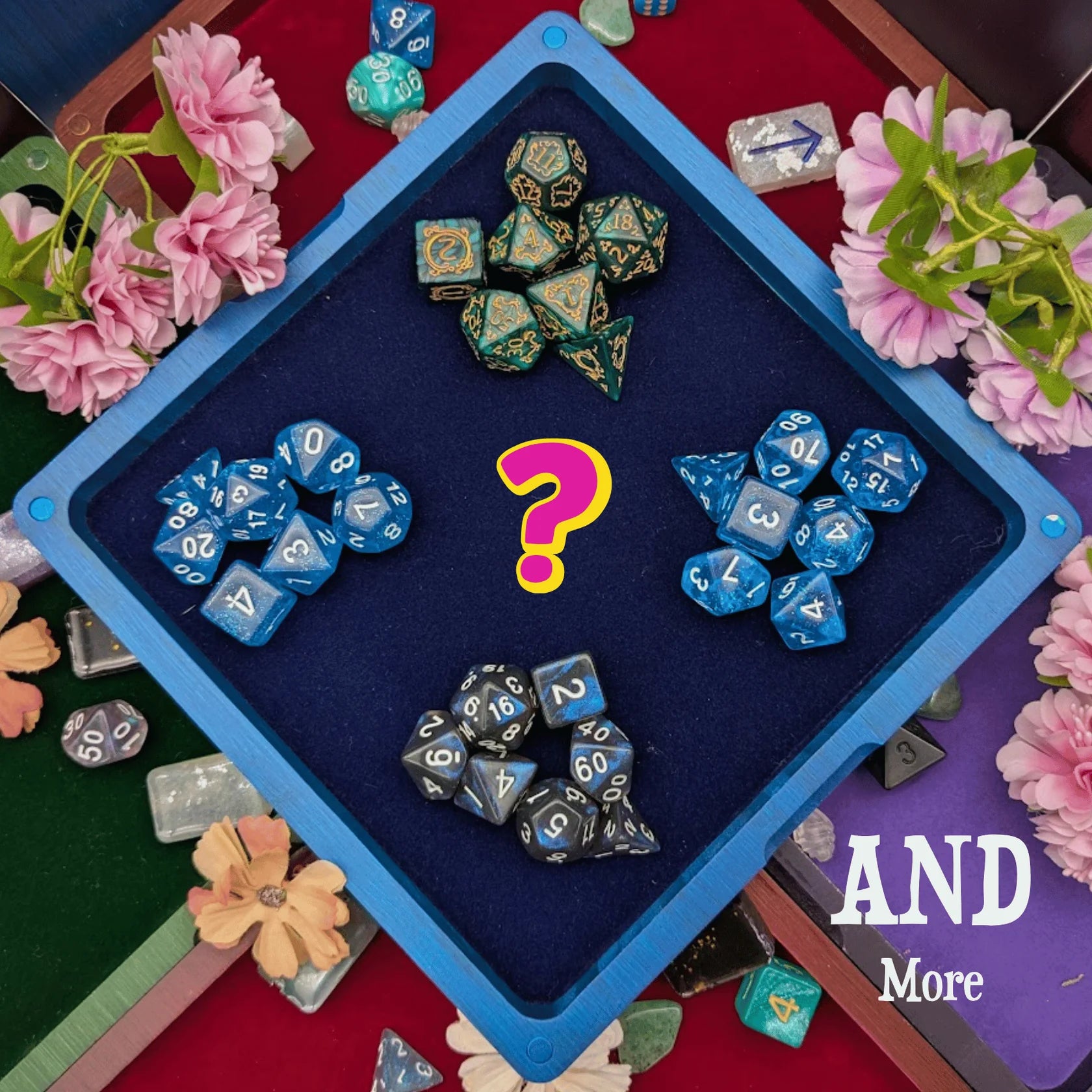 Mystery Dice Goblin: RPG Class Dice Tin - Wizard